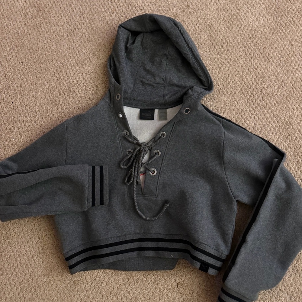 Fenty Puma oversized crop jacket